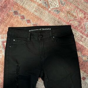 Articles of Society Women's Black Skinny Jeans
